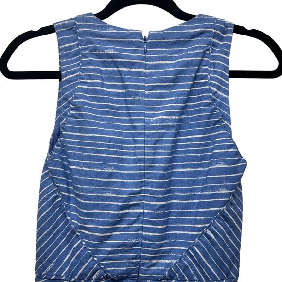 Gap Women Dress Size 2 Fit & Flare Linen Cotton Old Money Quiet Luxury Lagenlook - Picture 8 of 14